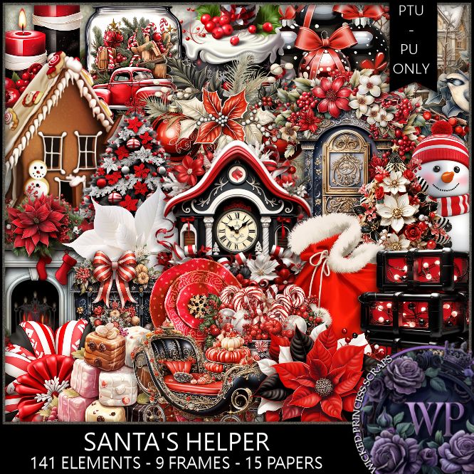 Santa Kits Payhip - Dark Illustration Collection - 4K Quality