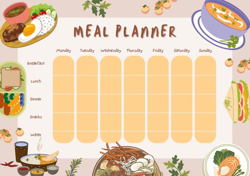 Diy Meal Planning Payhip - Amazing 4K Abstract Images | Free Download