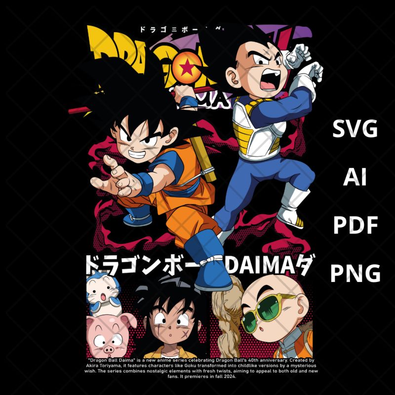 Dragon Ball Payhip - Gradient Photo Collection - 4K Quality