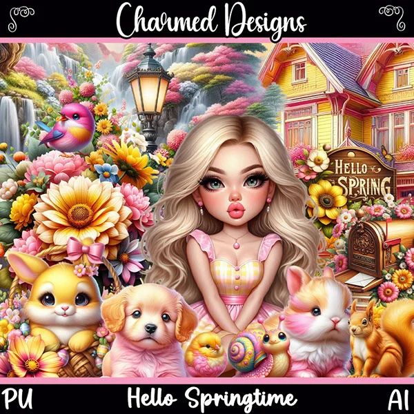 Hello Springtime Payhip - Premium Sunset Image Gallery - Mobile