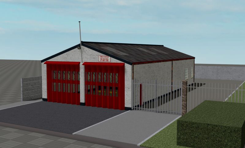 Large Modern Fire Station Payhip - Ultra HD Gradient Images for Desktop