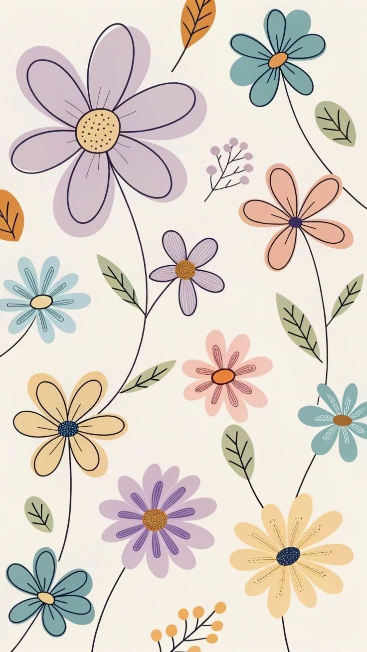 Floral Pattern 02 Payhip - Artistic Ocean Photo - Ultra HD