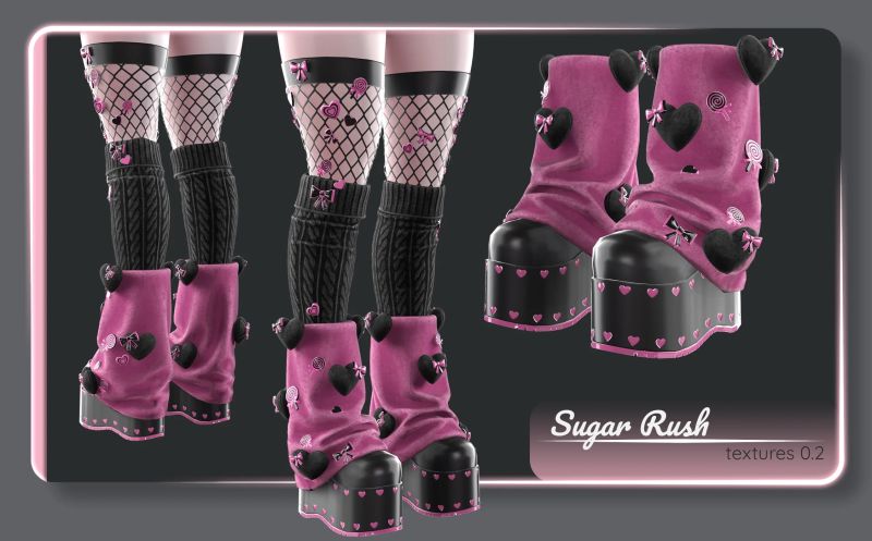 Sugar Rush Payhip - Minimal Art Collection - 8K Quality