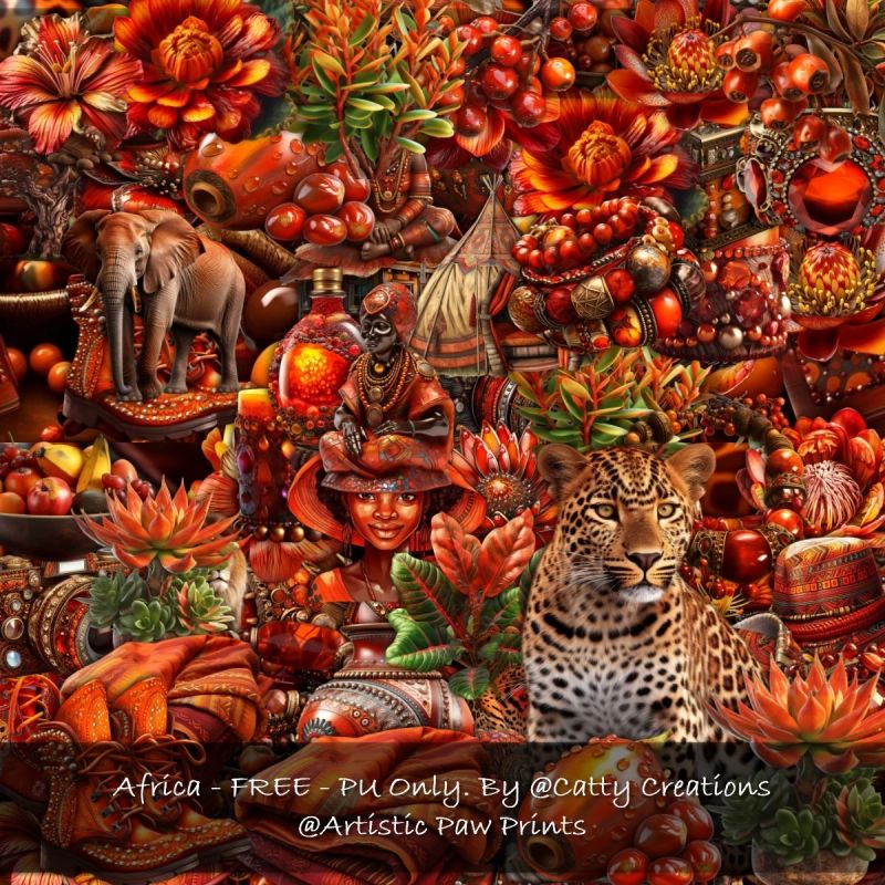 African Elegance Payhip - Premium Dark Image - Mobile