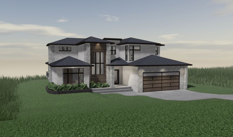 Villa House 1 Payhip - Professional Vintage Image - High Resolution