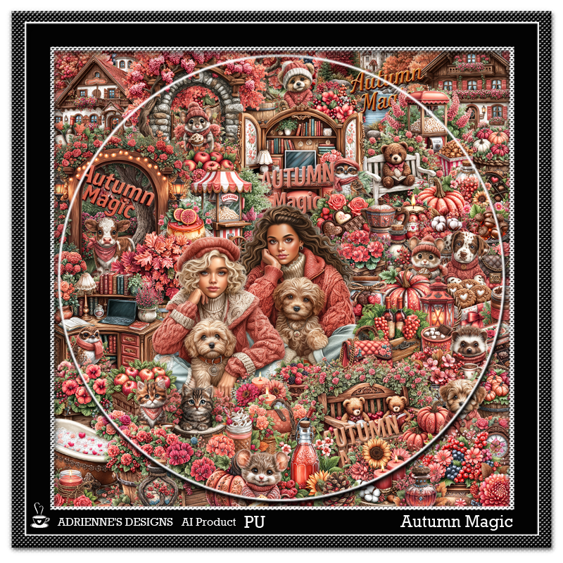 Autumn Magic Payhip - Professional Vintage Wallpaper - 4K