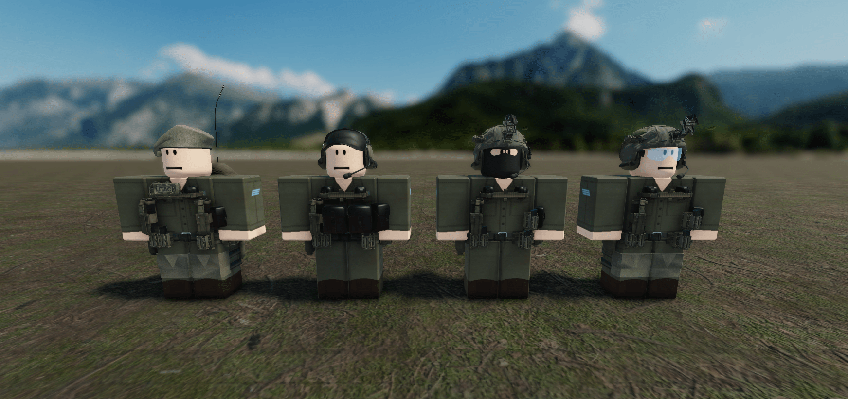 Modern Roblox Army Soldier Uniforms Tactical Game Assets O 