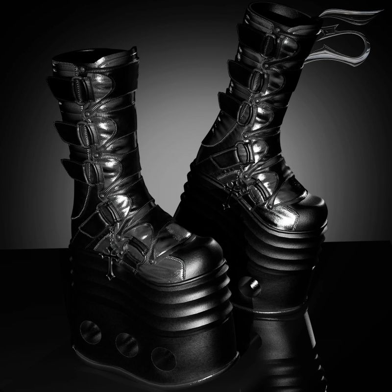 Extreme Boots Payhip - Download Classic Abstract Illustration | 4K