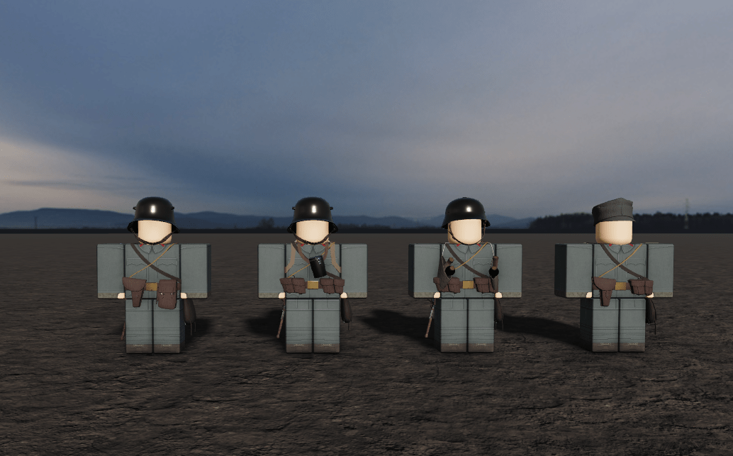 Roblox WW2 German Soldier Uniform Pack O 