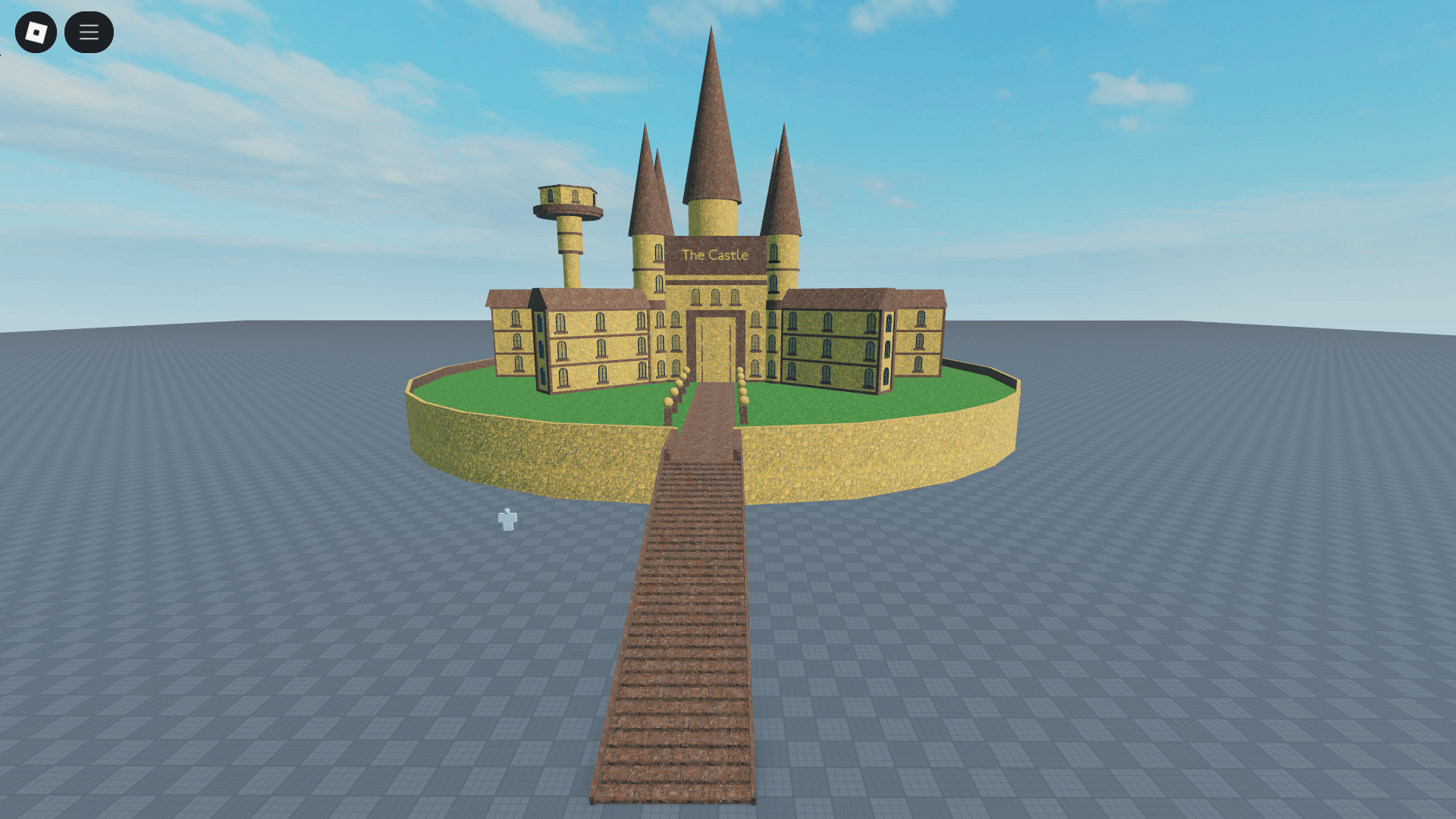 FREE Castle Roblox Medieval Model Asset O 