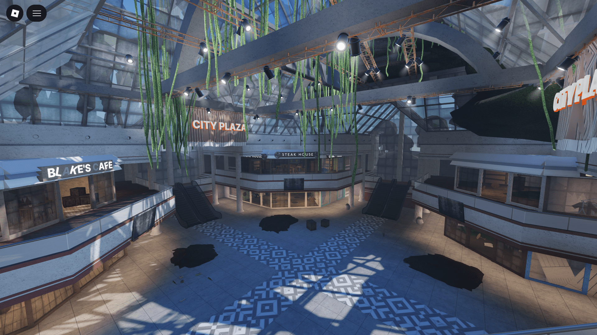 Abandoned Mall Roblox Huge Fully Interior Realistic Mall Asset O 