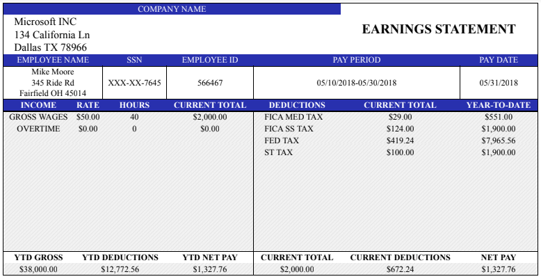 Save time and money with shopify's free online pay stub maker that creates pay stubs to include all company, employee, income and deduction information. Free Paystub Maker Pay Stub Maker Free Free Pay Stub App