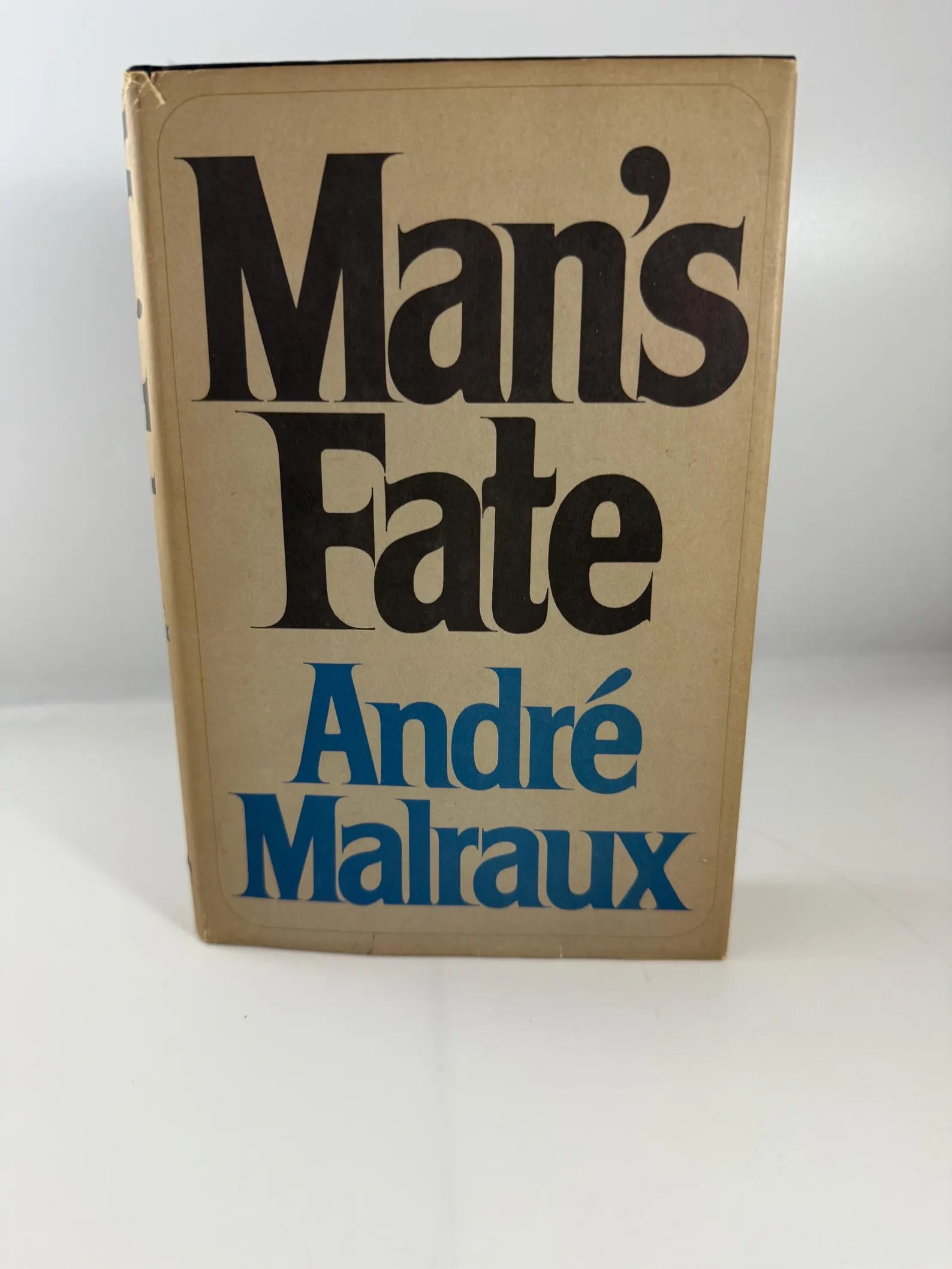 Man's Fate - Andre Malraux<br> NF/VG 1961 reprint