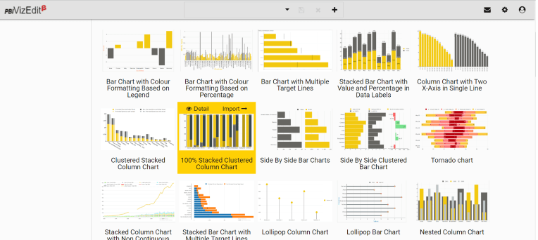 100 Stacked Clustered Column Chart For Power Bi Pbi Vizedit