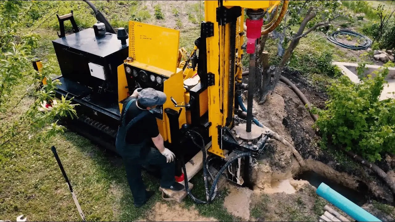 Бурение скважин на воду малогабаритной установкой
