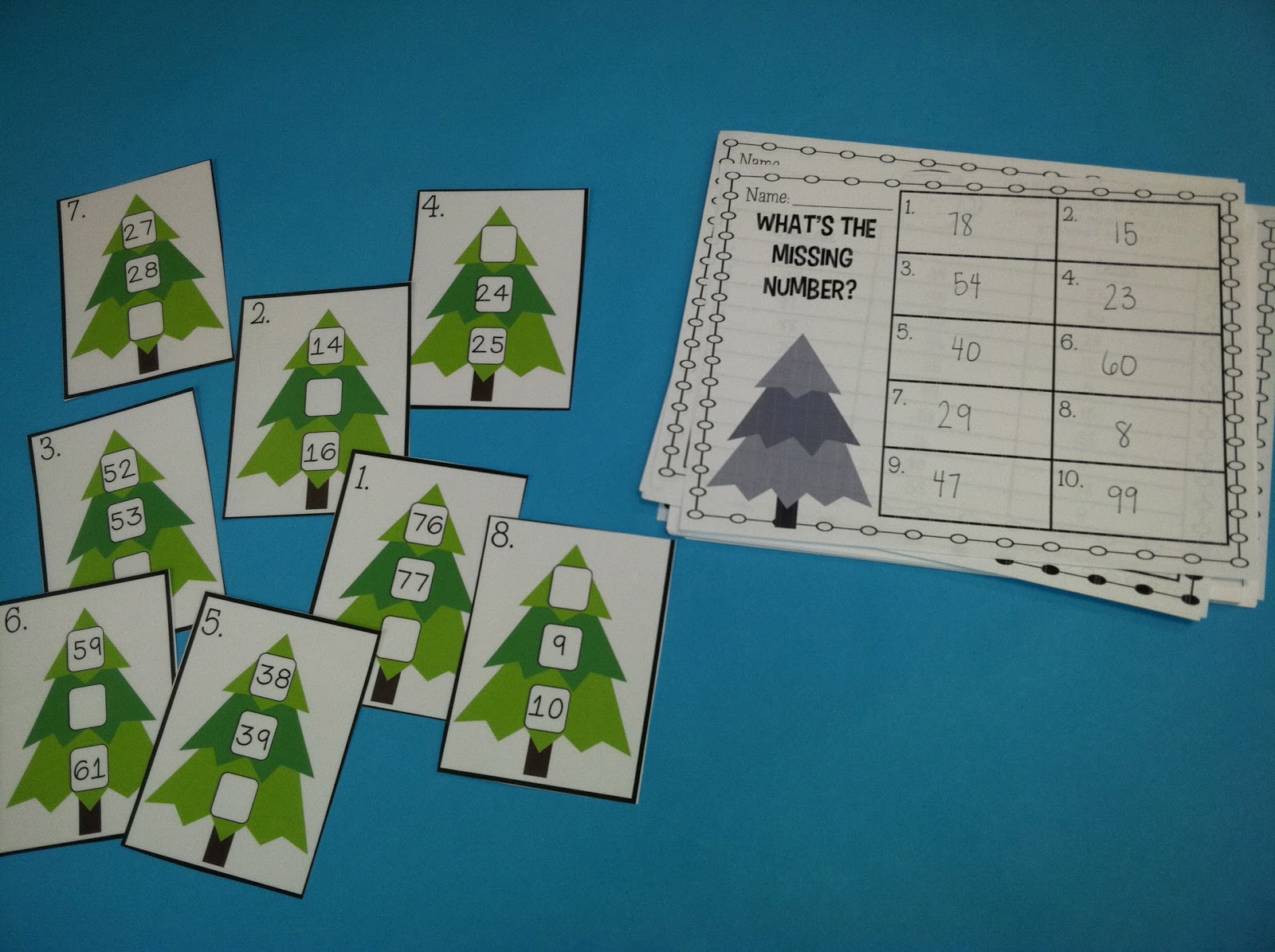 math-missing numbers