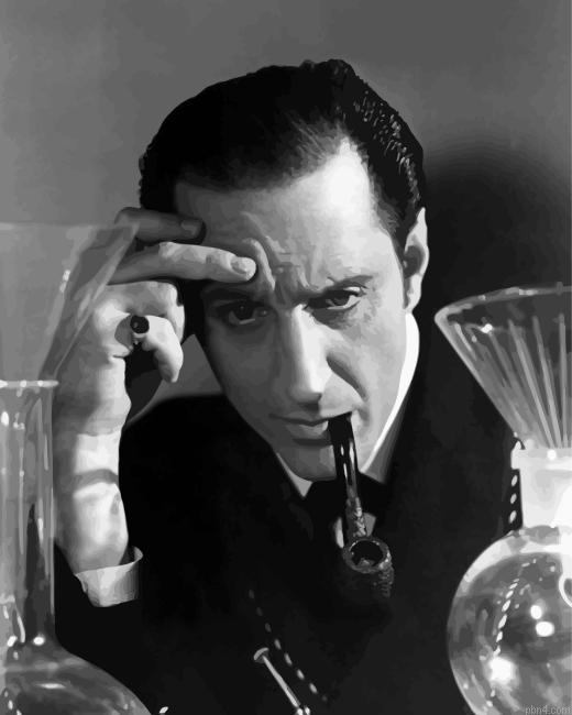 Basil Rathbone Paint By Number