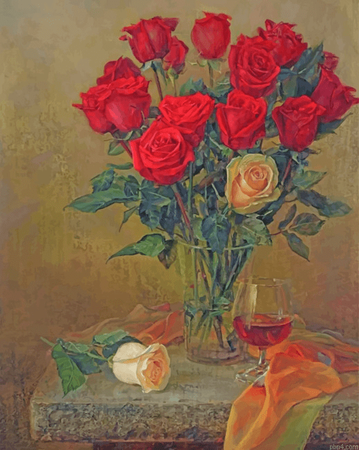 Red Roses In Glass Painting By Numbers.png