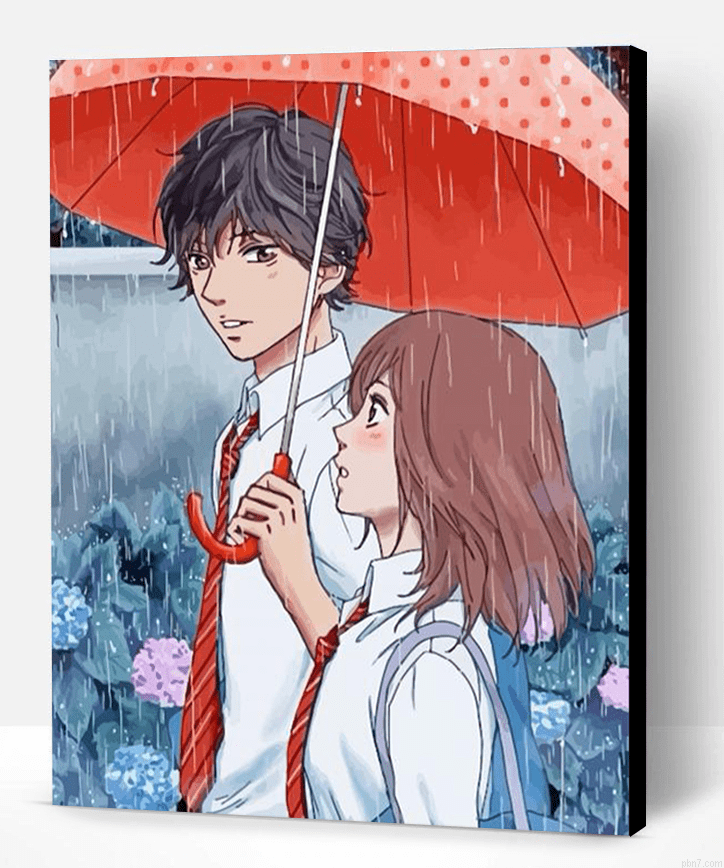 Blue Spring Ride Anime Painting By Numberss.png
