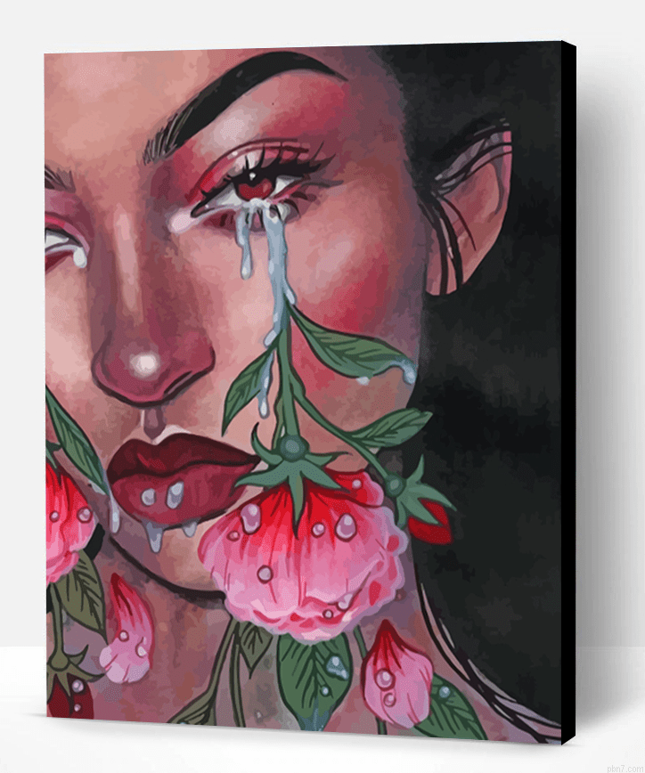 Crying Roses Painting By Numberss.png
