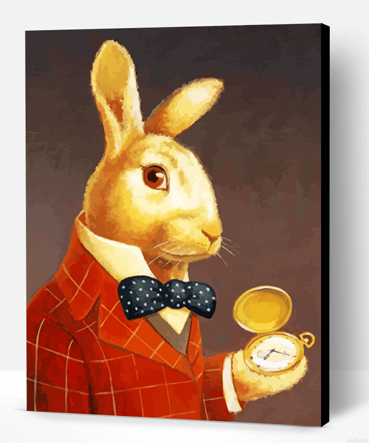 Mr Rabbit Painting By Numberss.png