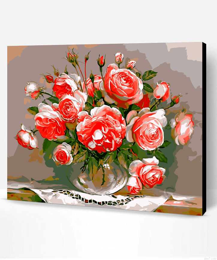Pink Roses Painting By Numberss.png