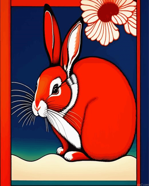 Red Rabbit Painting By Numberss.png