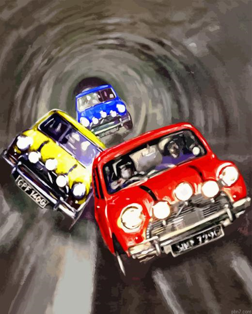 Three Mini Rally Car Painting By Numberss.png