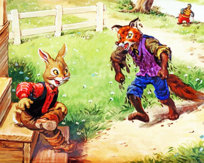 Brer Rabbit Paint By Number Kit