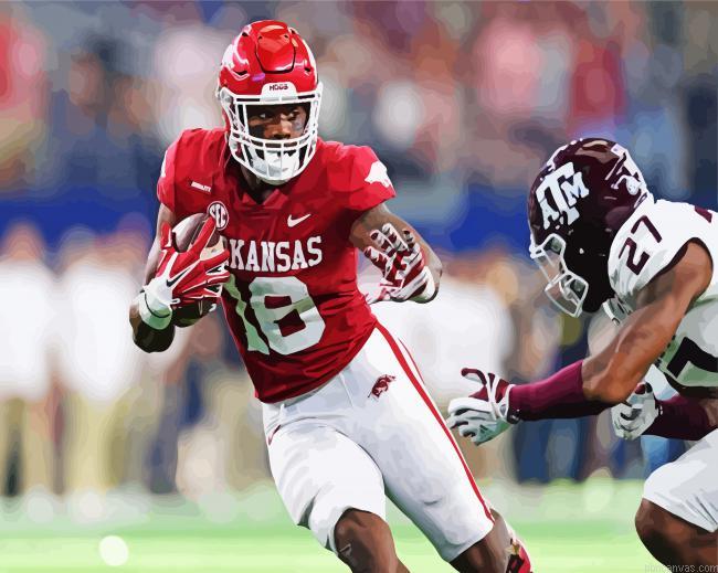 Arkansas razorbacks players painting by numbers.jpeg