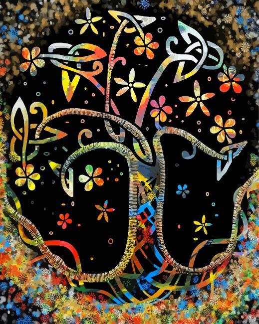 Colorful Celtic Tree Paint By Numbers.jpeg