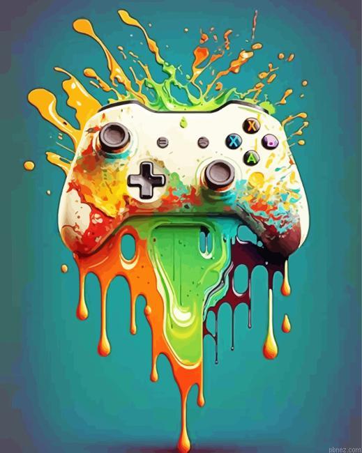 Colorful Game Controller Paint By Numbers.jpeg