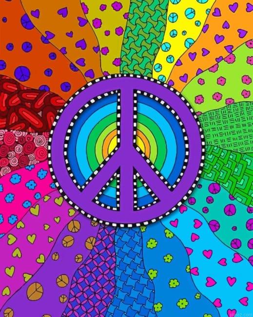 Colorful Peace Sign Paint By Numbers.jpeg