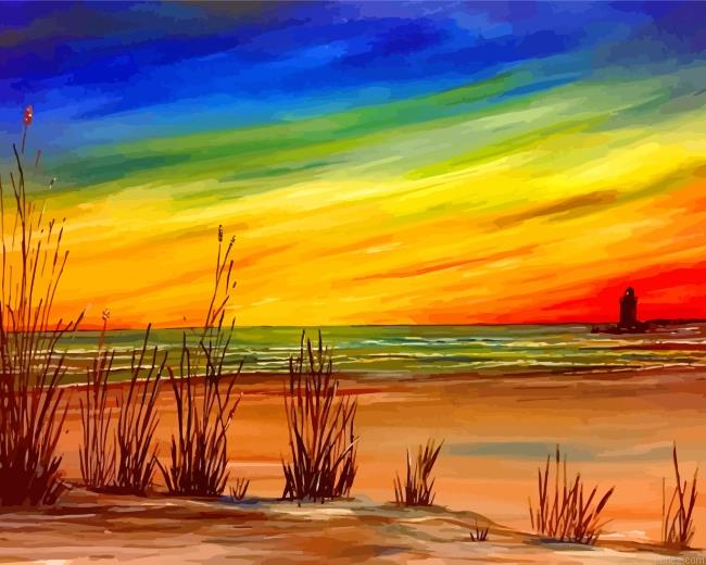 Colorful Sunset Paint By Numbers.jpeg