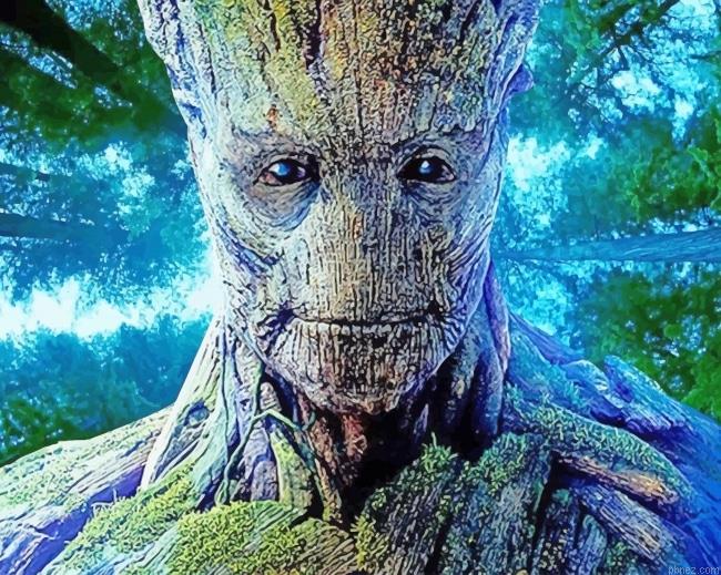 Groot Tree Paint By Numbers.jpeg