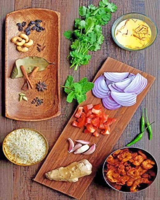 Kitchen Condiments Paint By Numbers.jpeg