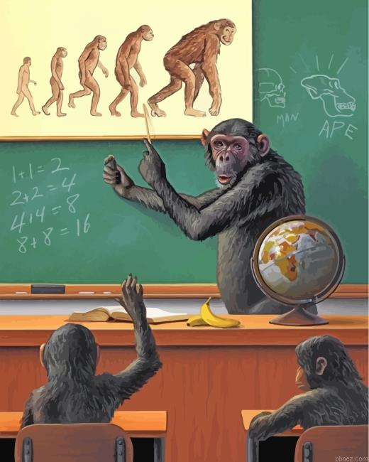 Monkey Class Paint By Numbers.jpeg