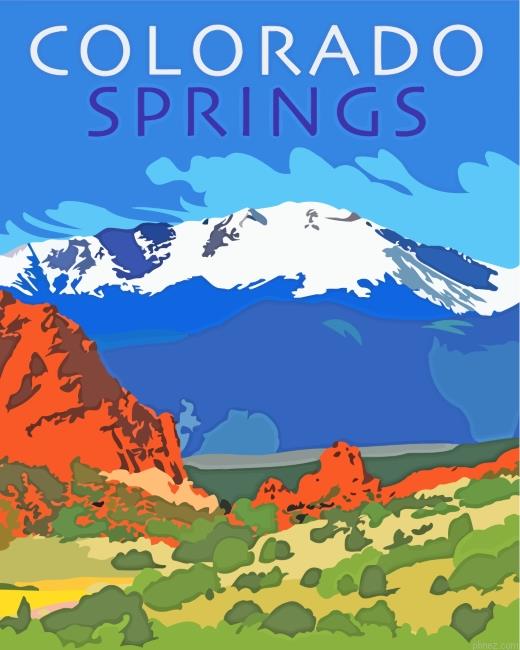 Spring Colorado Paint By Numbers