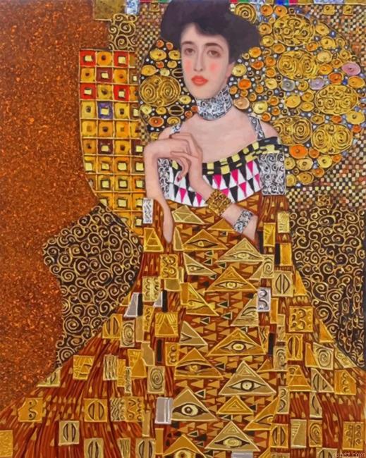 Woman In Gold Paint By Numbers.jpeg