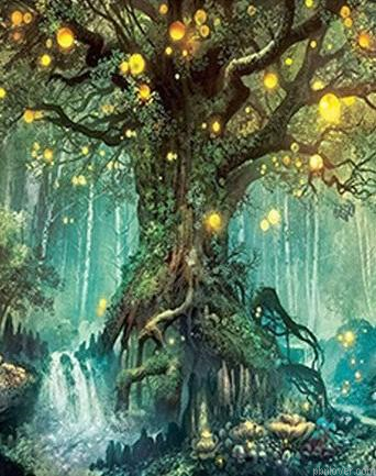 Magic Tree Paint By Numbers
