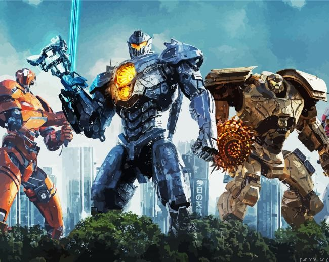 Pacific Rim 2 Paint By Numbers