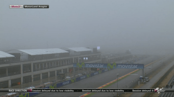Motogp On Twitter Motogp The Track Is Wet And There Is