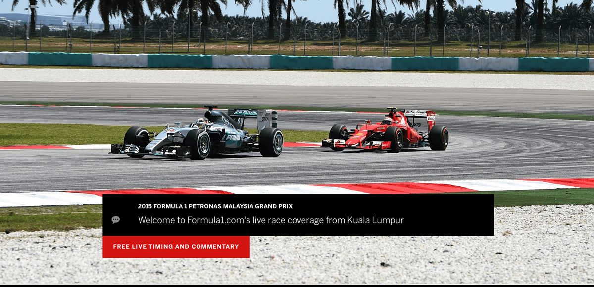 Formula 1 On Twitter Keep Up With The Action With Live