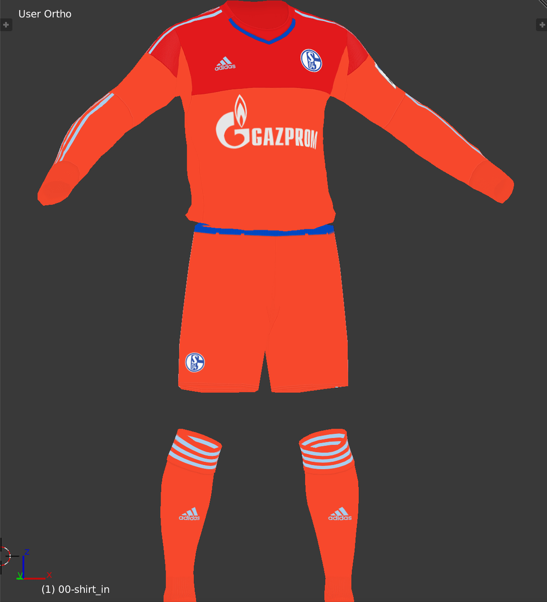 Fc schalke 04 football shirt adidas kit 2011 long sleeves hilderbrand 34. Nemesis Pesuni On Twitter Fc Schalke 04 Goalkeeper Kit Pes2016 Http T Co Ec3cwshimi
