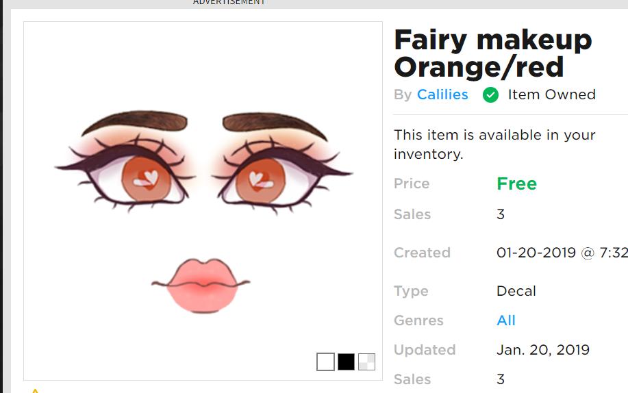 Makeup Face Decal Roblox Makeupview Co 