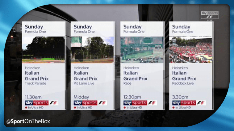 Sport On The Box On Twitter Motorsport Highlights F1