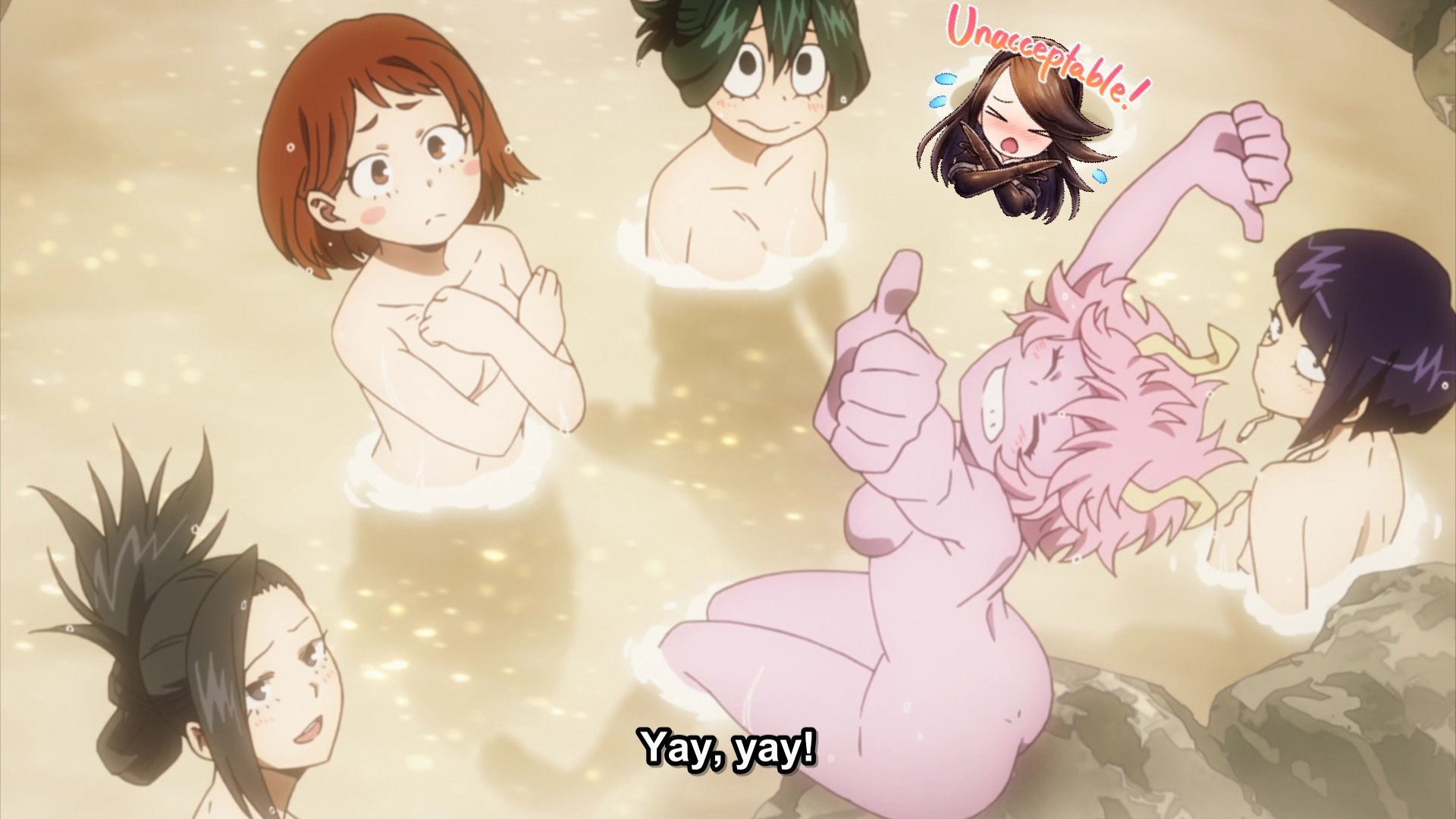 Dr. NotaRealDoctor on X: Invisible Girl from My Hero Academia needs to stop baring all. This is a family show. t.coA22xlOkmfB X