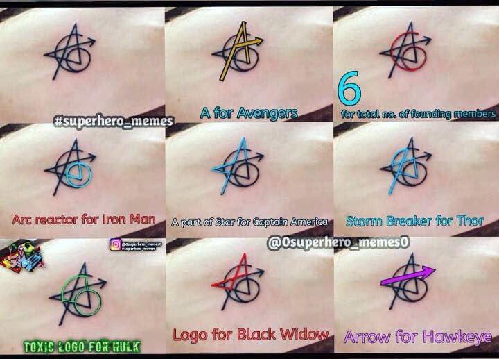 Miles Morales On Twitter The Tattoo That Every Marvel Fan Needs Infinitywar