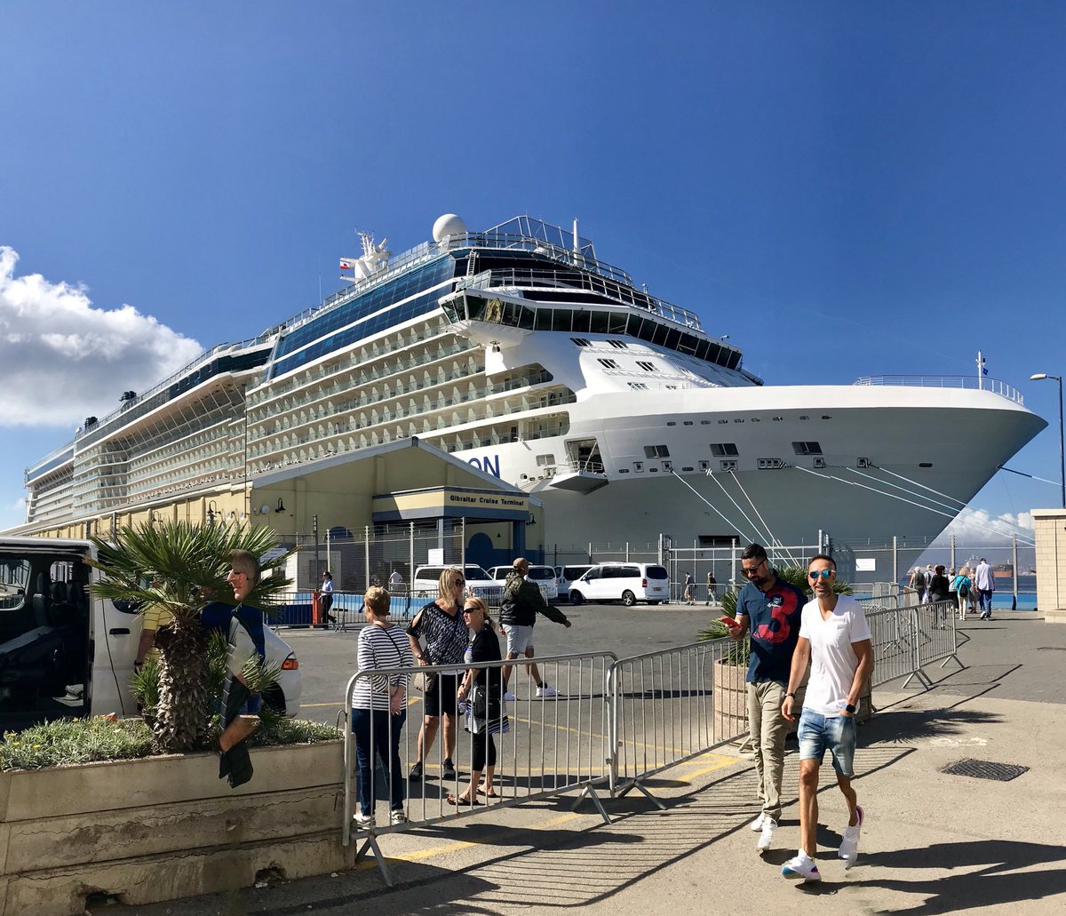 Visit Gibraltar S Tweet Celebrity Reflection Today S