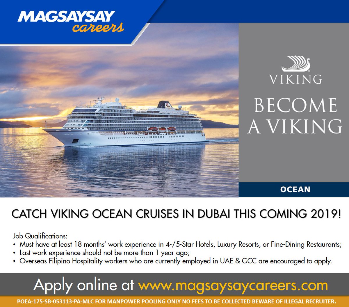 Magsaysay Careers On Twitter Calling All Uae Gcc